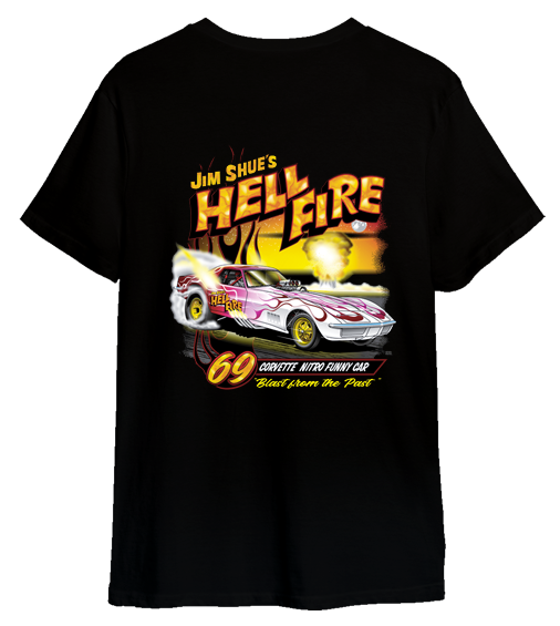 Black Hell Fire t-shirt